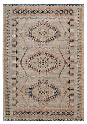 Great Zero Lana Ivory & Terracotta 8' x 10' Area Rug