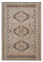 Great Zero Lana Ivory & Terracotta 8' x 10' Area Rug