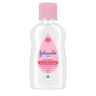 Johnson's Baby Oil, Baby Massage Oil, 88 mL