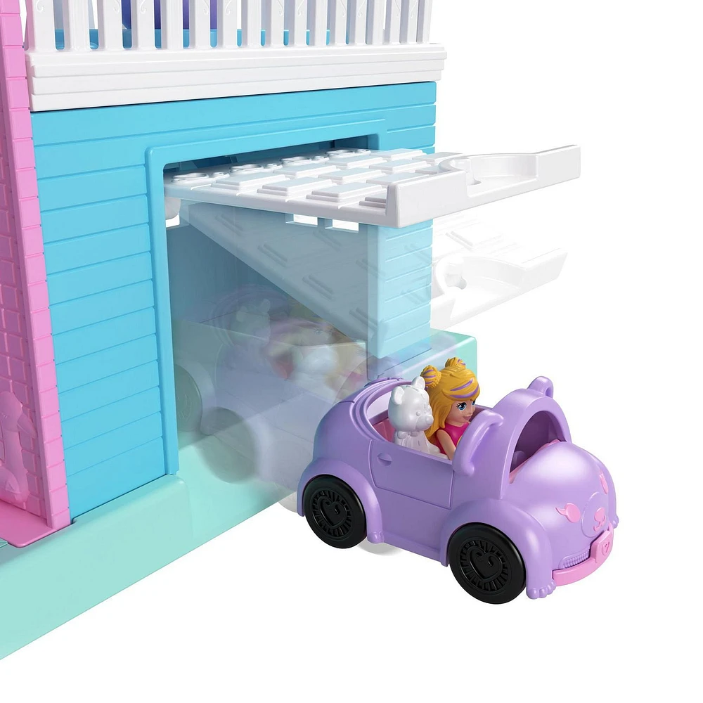 Polly Pocket Pajama Party Sleepover Adventure House Playset