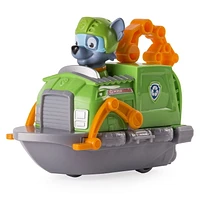 PAW Patrol Rescue Racers Rockyâ€™s Boat Toy Vehicle