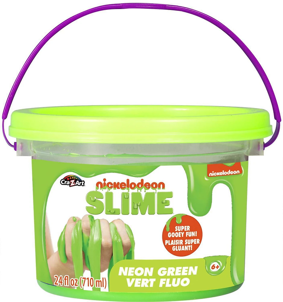 Nickelodeon Neon Green Pre-Made Slime (24 fl oz.)