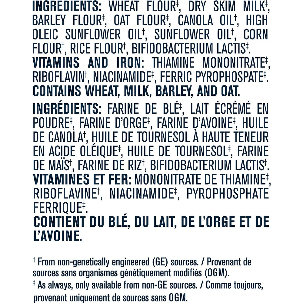 Céréales pour bébés GERBER® Étape 2 Avoine et multigrains 227 g 227 GR