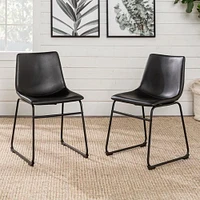 Heavenly Collection Black Dining Chair