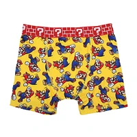 Super Mario 2 Pack Boys Boxers, Sizes: XS - L