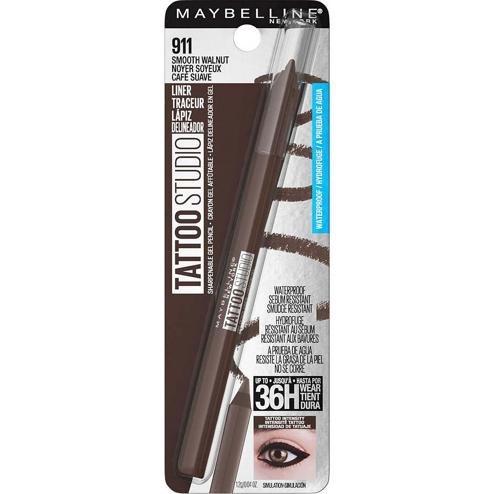 Maybelline New York, Sharpenable Gel Pencil Longwear Eyeliner Makeup, 1.1  mL, 1.1  ML