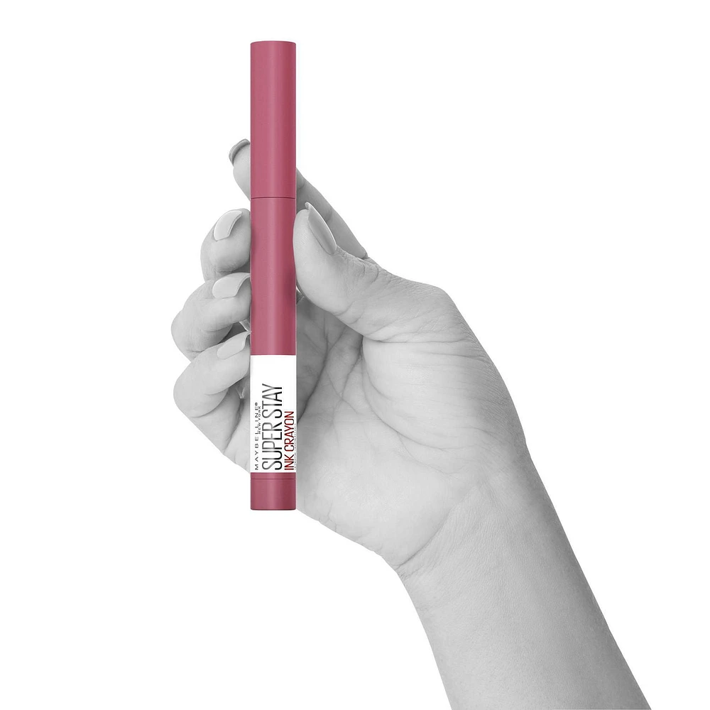 Super Stay®Ink Crayon Lipstick, With Lasting Ink technology