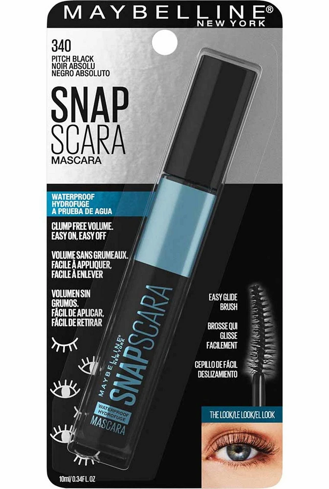 Snapscara Mascara, Bold Brown