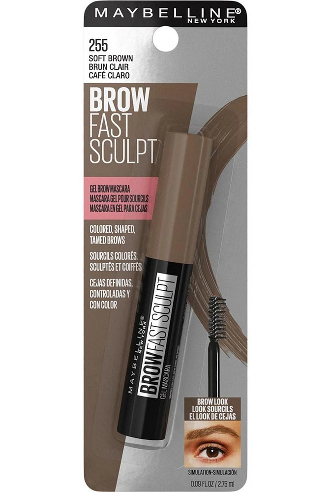 Maybelline New York, Sculpter le visage, Sourcils définis, Maquillage mascara sourcils, 3  GR 3 GR
