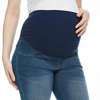 Paisley Sky Maternity Jegging Bermuda Short