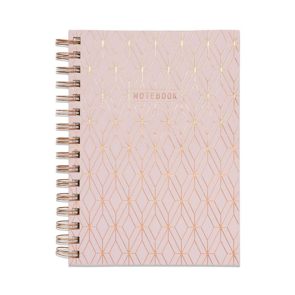 THINK INK TWIN WIRE JOURNALS- BLUSH/NOTEBOOK