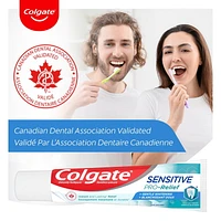 Dentifrice Colgate Sensitive Pro-Relief + Blanchissant doux 120 ml