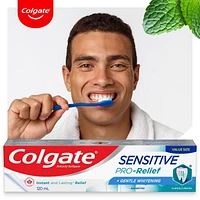 Dentifrice Colgate Sensitive Pro-Relief + Blanchissant doux 120 ml