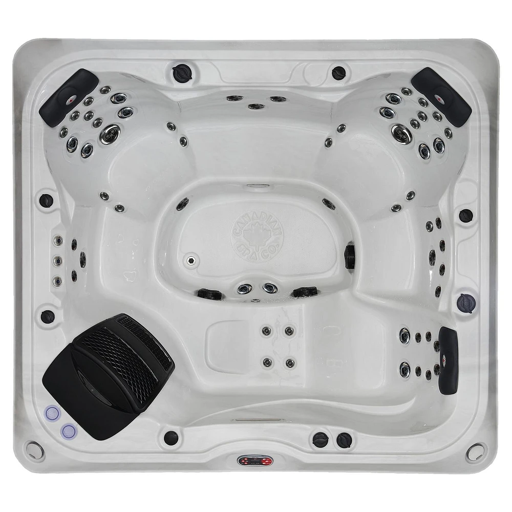 Alberta 6-Person 57 Jet Hot Tub