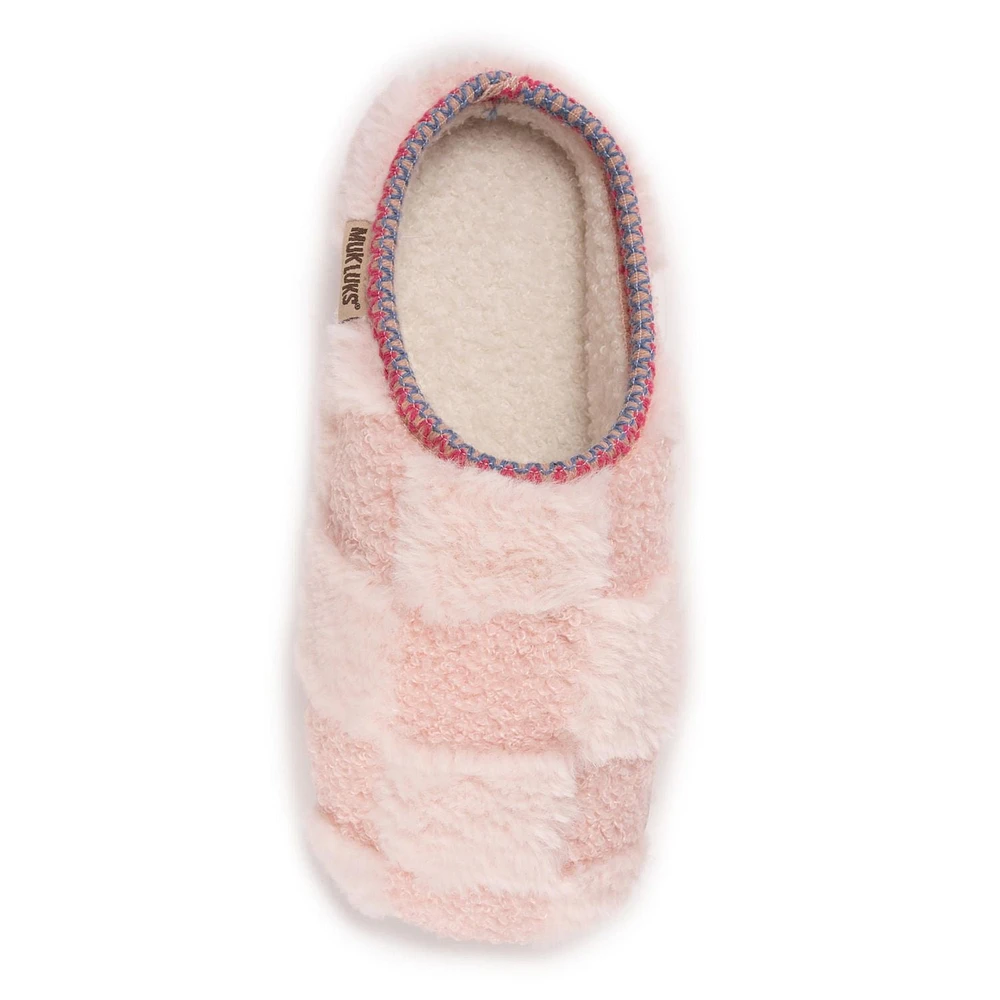 Chaussons sabots pour femmes confortables à semelles bulles MUK LUKS, Tailles 5 10