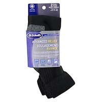 Dr.Scholl's Men's 2 Pair Advanced Relief Diabetic And Circulatory Ankle Socks, Dr.Scholl's Men's socks