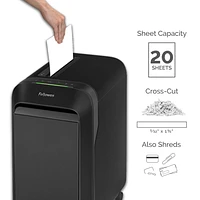 Fellowes® Powershred® LX190 Cross-Cut Shredder