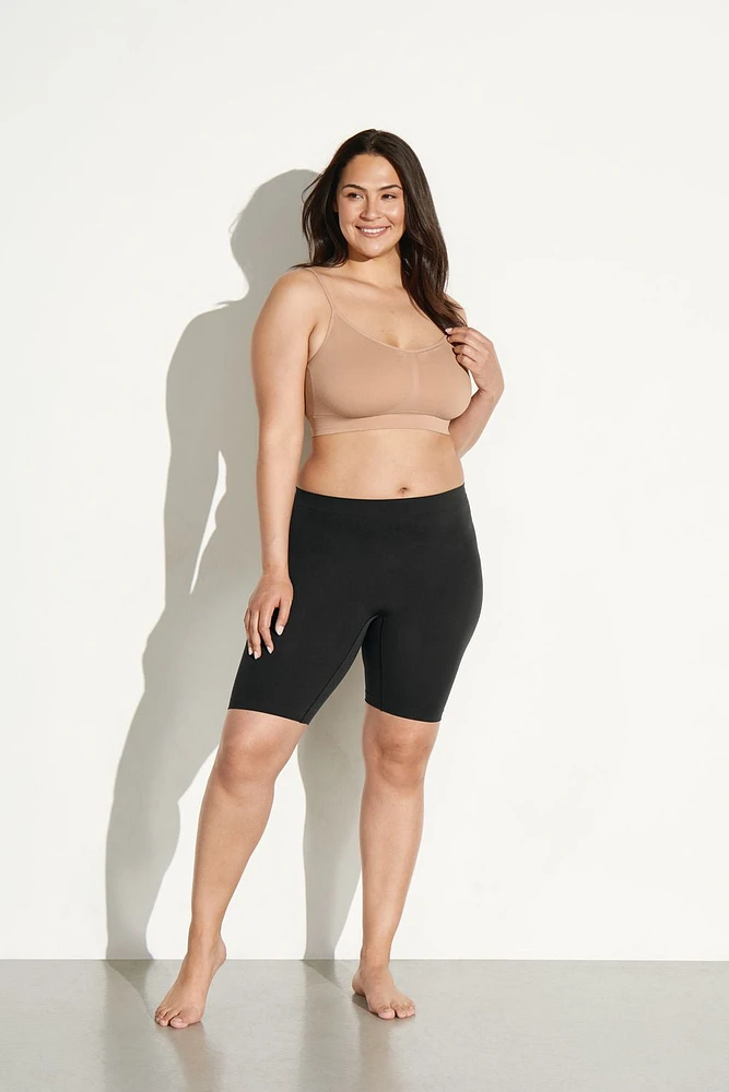 Jockey Essentials Culotte A Jambes Courtes Femme Amincit La Taille
