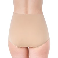 Elita Silk Magic Women's Full Cut Microfiber Brief Underwear