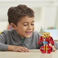 Transformers Rescue Bots Academy Hot Shot Converting Toy, 4.5-Inch Figure, Toys for Kids Ages 3 and Up