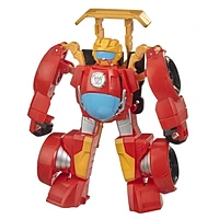 Transformers Rescue Bots Academy Hot Shot Converting Toy, 4.5-Inch Figure, Toys for Kids Ages 3 and Up