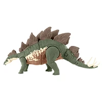 ​Jurassic World Camp Cretaceous Mega Destroyers Stegosaurus Dinosaur Action Figure, Toy Gift with Movable Joints, Attack and Breakout Feature