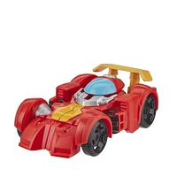 Transformers Rescue Bots Academy Hot Shot Converting Toy, 4.5-Inch Figure, Toys for Kids Ages 3 and Up