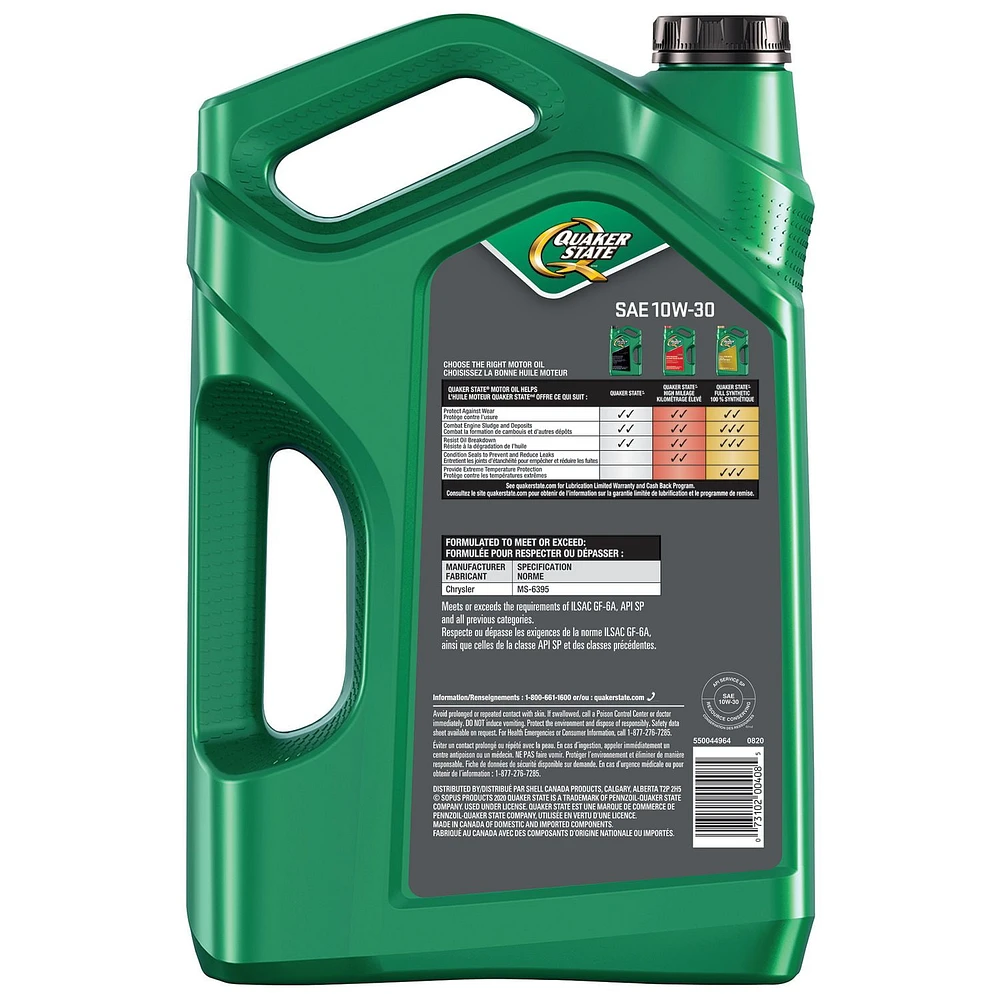 Quaker State Motor Oil 10W-30 5L