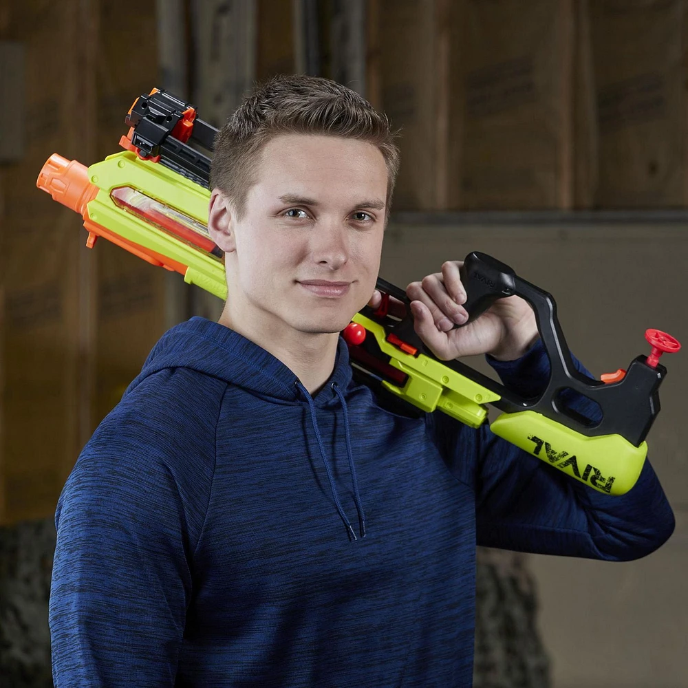 Nerf Rival Blaster Jupiter XIX-1000 Edge Series with Target and 10 Rounds