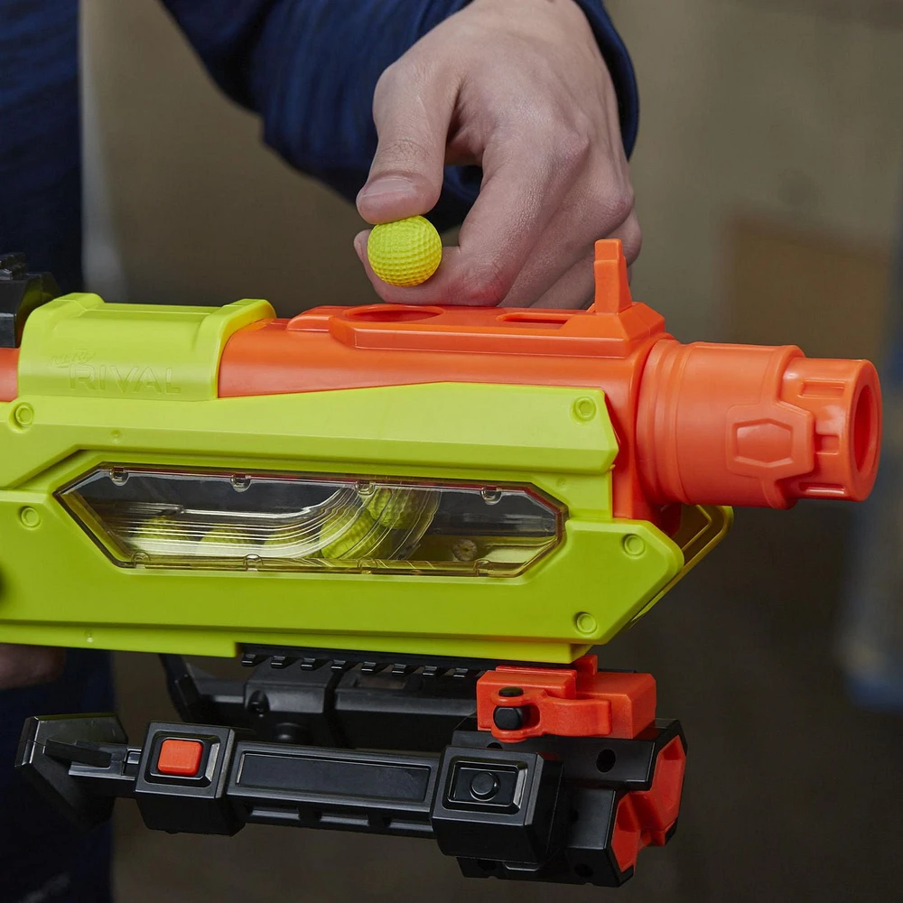 Nerf Rival Blaster Jupiter XIX-1000 Edge Series with Target and 10 Rounds