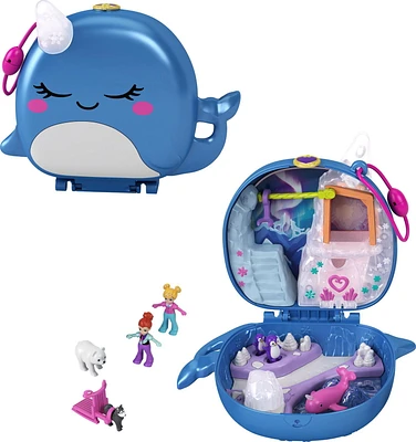 Polly Pocket Freezin' Fun Narwhal Compact