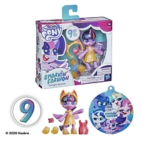 My Little Pony Smashin’ Fashion Twilight Sparkle Set -- Poseable Figure with Fashion Accessories and Surprise Toy Unboxing