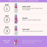 RapiDry™ Quick-Dry Nail Lacquer, 9ml