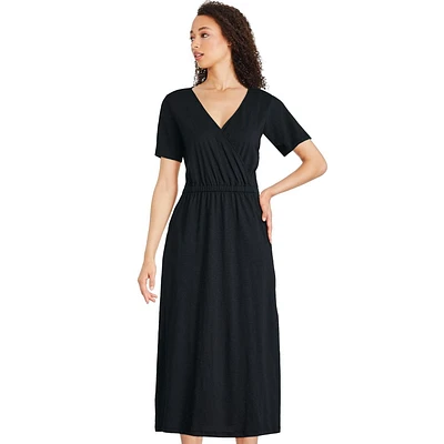 George Women's Wrap Front Midi Dress