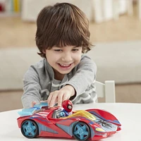 Playskool Heroes Marvel Super Hero Adventures Spider-Man Web Racer, 5-Inch Figure and Vehicle Set, Collectible Toys for Kids Ages 3 and Up