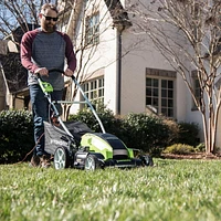 Greenworks 13A 21" 3in1 Corded Lawnmower, 13A 21" Corded Mower