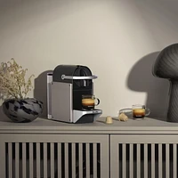 Nespresso Pixie Espresso Machine by Breville, Titan, Industrial style, exceptional coffee.