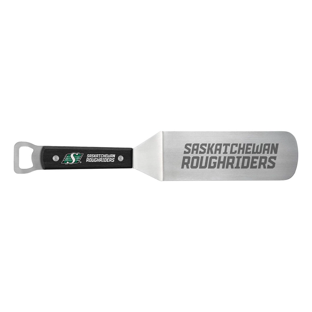 OFFICIALLY LICENSED CFL BBQ SPATULA SASKATCHEWAN ROUGHRIDERS