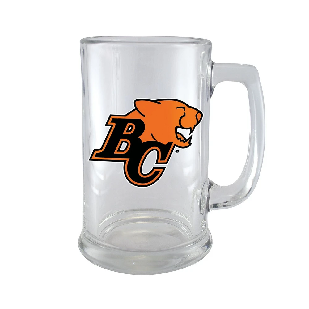 OFFICIALLY LICENCED CFL 15OZ BEER STEIN BC LIONS