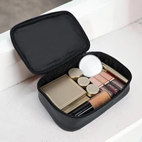 Equate Beauty cosmetic bag - 4-Piece Clear Set, 4-piece cosmetic bag set.