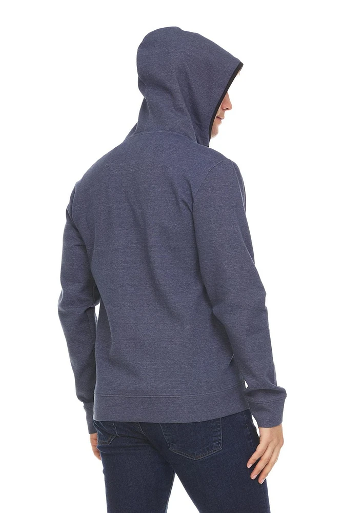 Swiss Tech Men's Full Zip Mega Fleece Hoodie