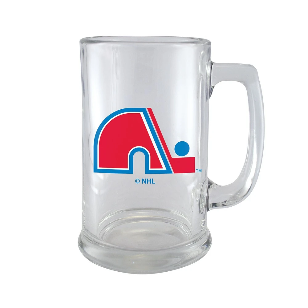 OFFICIALLY LICENCED NHL 15OZ BEER STEIN QUEBEC NORDIQUES