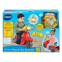 VTech® 2-in-1 Map & Go Scooter™ - English Version, 12-36 Months