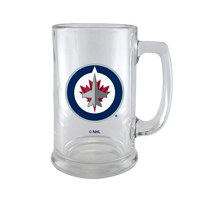 OFFICIALLY LICENCED NHL 15OZ BEER STEIN WINNIPEG JETS