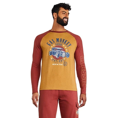 Gas Monkey Men's Raglan Tee
