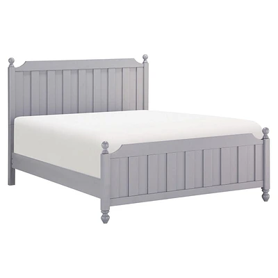 Topline Home Furnishings Farmhouse Grey Full Bed