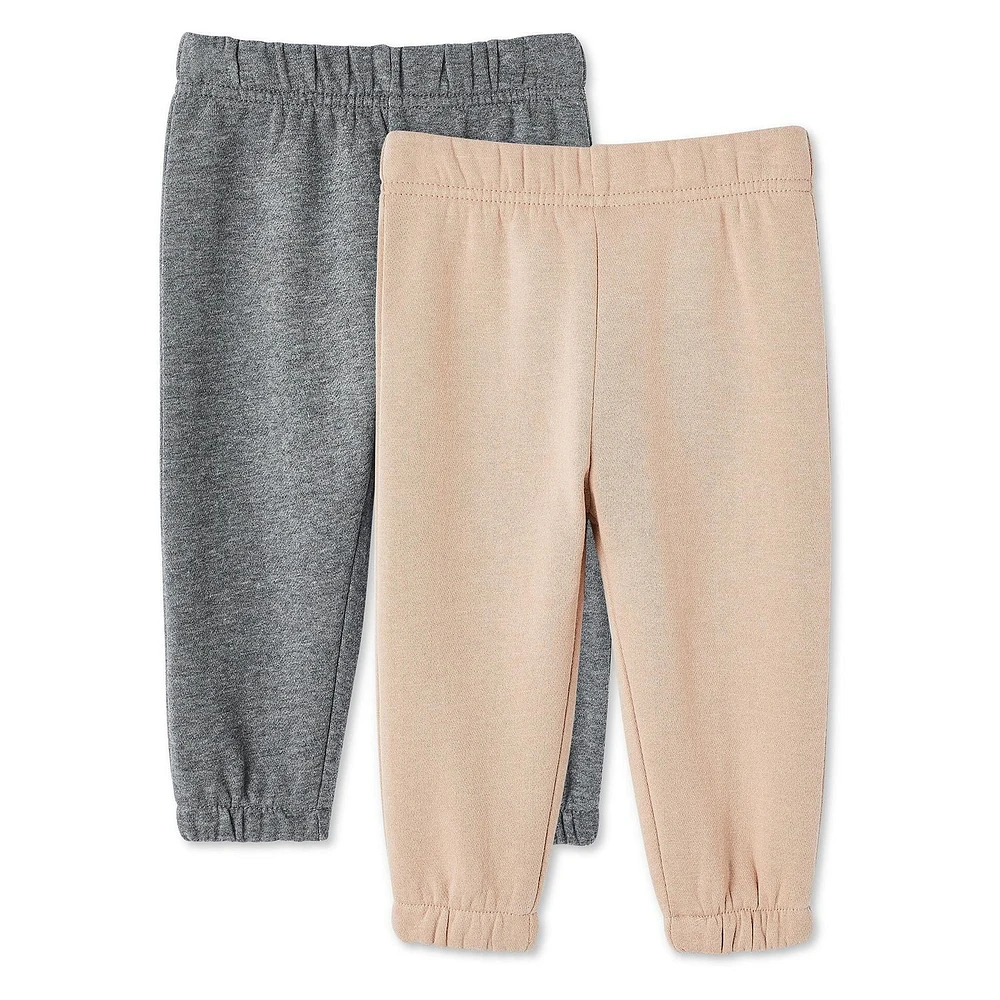 George Infants' Gender Inclusive Jogger 2-Pack