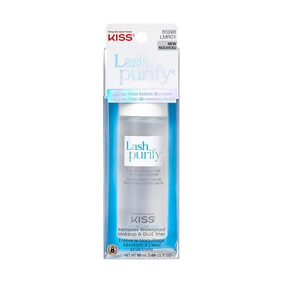 KISS Lash Purify - Removes Waterproof Makeup & Glue Liner (1.69 Oz)