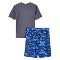 George Boys' Rash Guard 2-Piece Set