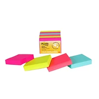 Post-it Notes, 1 3/8" x 1 7/8", Cape Town, 6 pads, 75 Sticky Notes/Pad